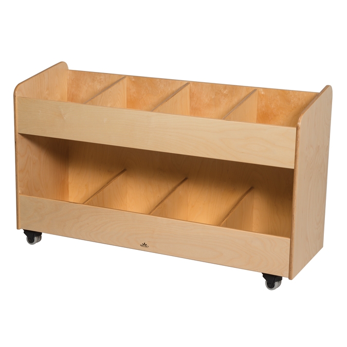 Bibliothèque mobile 8 sections RM Leduc&CIE