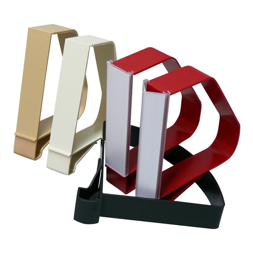 ClipOn bookends Storage and Display Book Support
