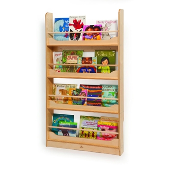 Wall mounted book shelf from Whitney Brothers