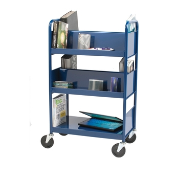 Biofit Steel book truck / 5 shelves
