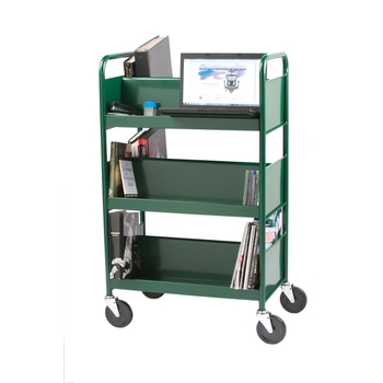 Biofit Steel book truck / 6 shelves