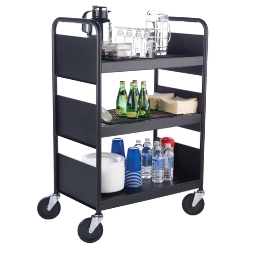 Biofit Steel book truck / 3 shelves