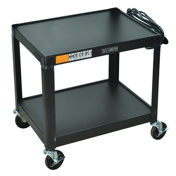 Audio-visual metal cart