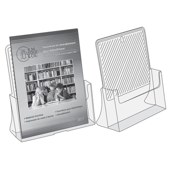 Display magazine size, 1 compartment