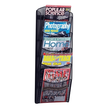 Wall magazine rack