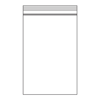 Resealable bags with pressure seal