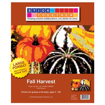 StickTogether™ Mosaic sticker poster - Fall