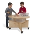 Mobile collaboration table from Whitney Brothers