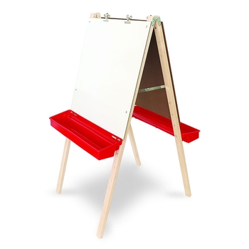 Red Sign Easel — The Woodlands