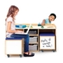 Activity desk and mobile bin set from Whitney Brothers