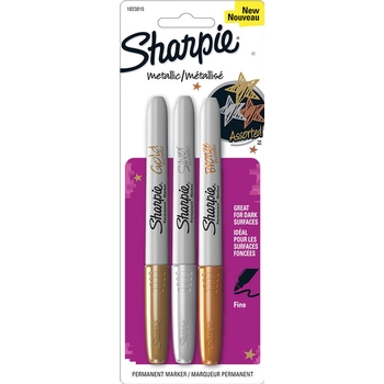 Marqueur permanent Sharpie® métallisé à pointe fine