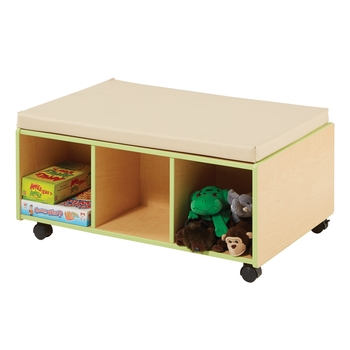 Mobile bench with storage from Demco®