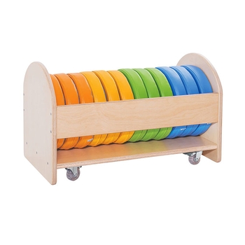 Ensemble de coussins de plancher et chariot de Haba®