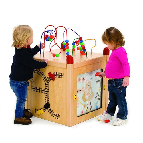 Funny face activity island from Children's furniture Company®