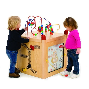 Funny face activity island from Children's furniture Company®