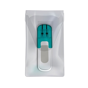 Pochette adhésive transparente pour clé USB