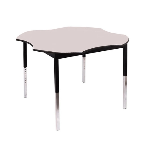 Clover shape table